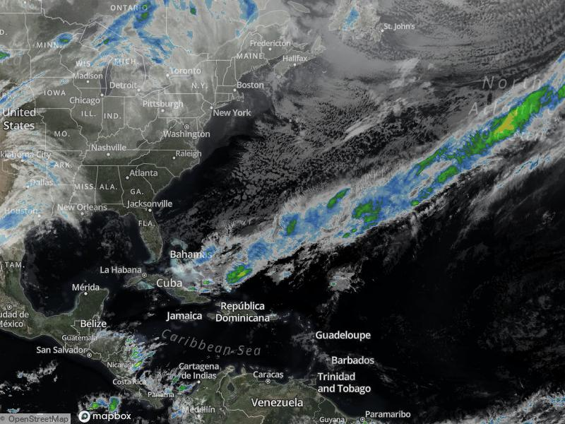 Atlantic Infrared Satellite