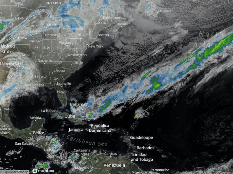 Atlantic Infrared Satellite
