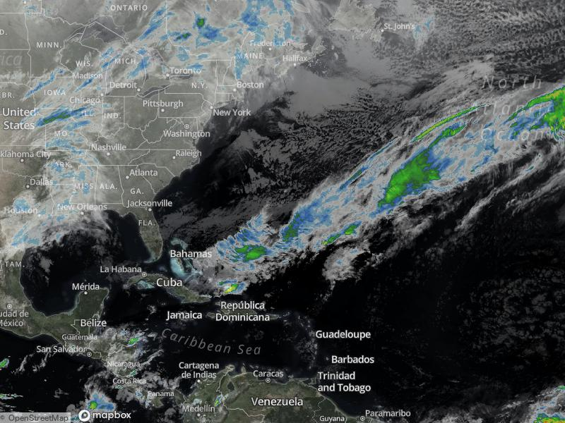Atlantic Infrared Satellite