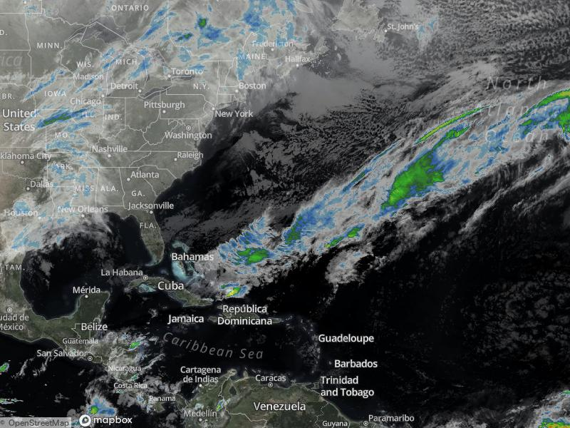 Atlantic Infrared Satellite