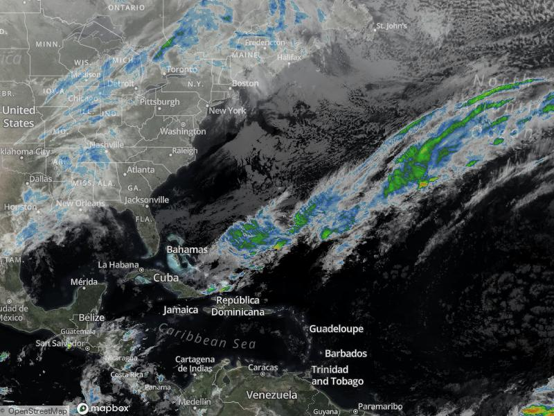 Atlantic Infrared Satellite