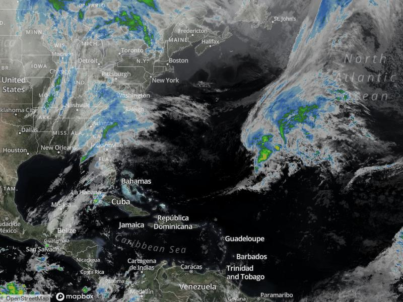 Atlantic Infrared Satellite