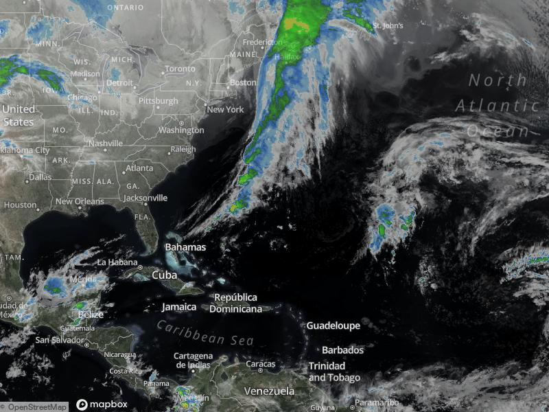 Atlantic Infrared Satellite