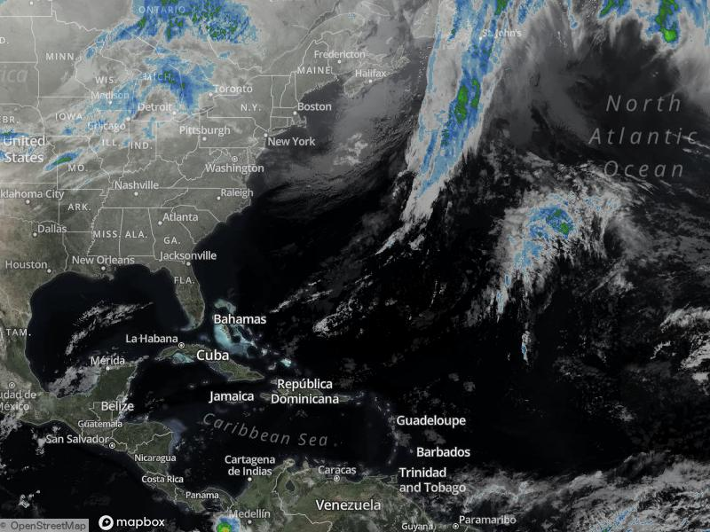 Atlantic Infrared Satellite