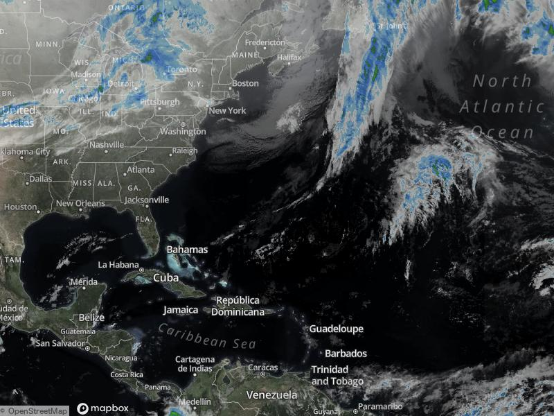 Atlantic Infrared Satellite
