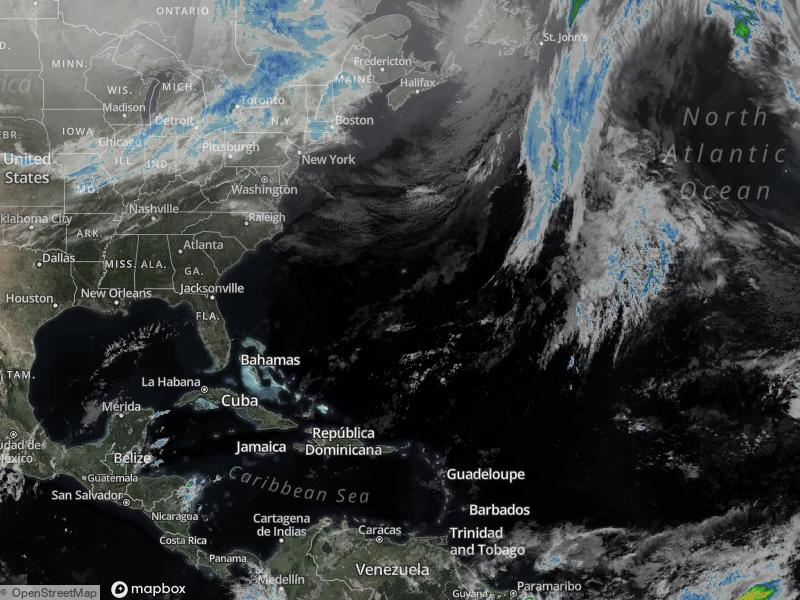 Atlantic Infrared Satellite