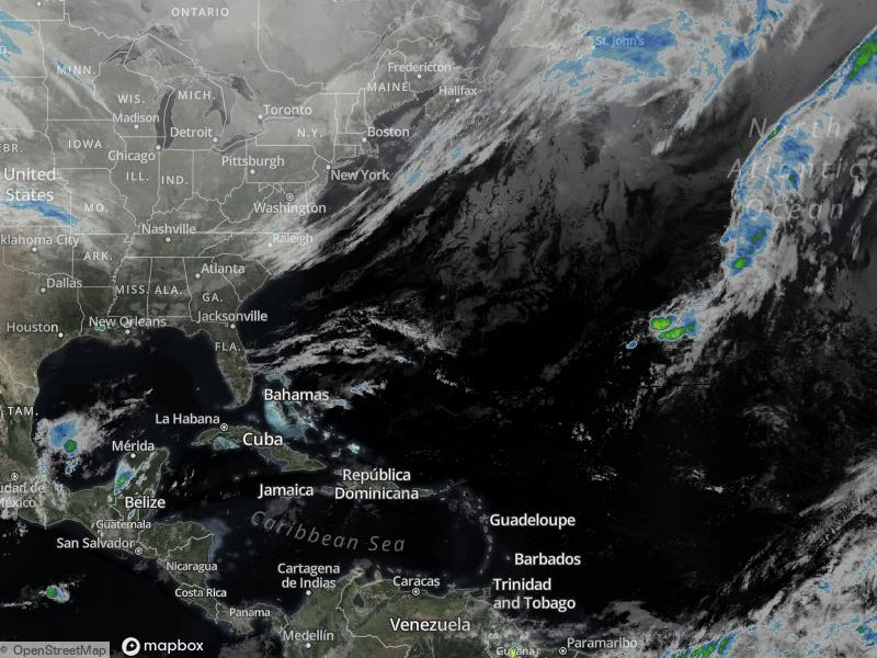 Atlantic Infrared Satellite