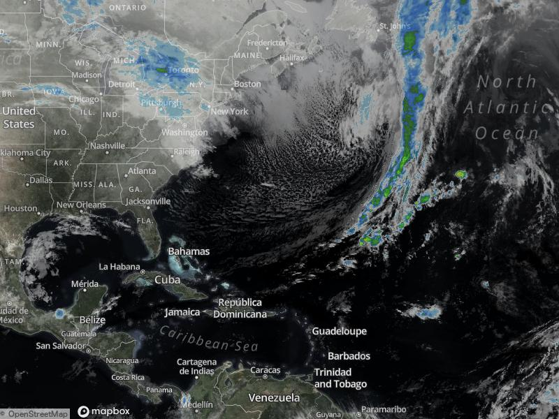 Atlantic Infrared Satellite