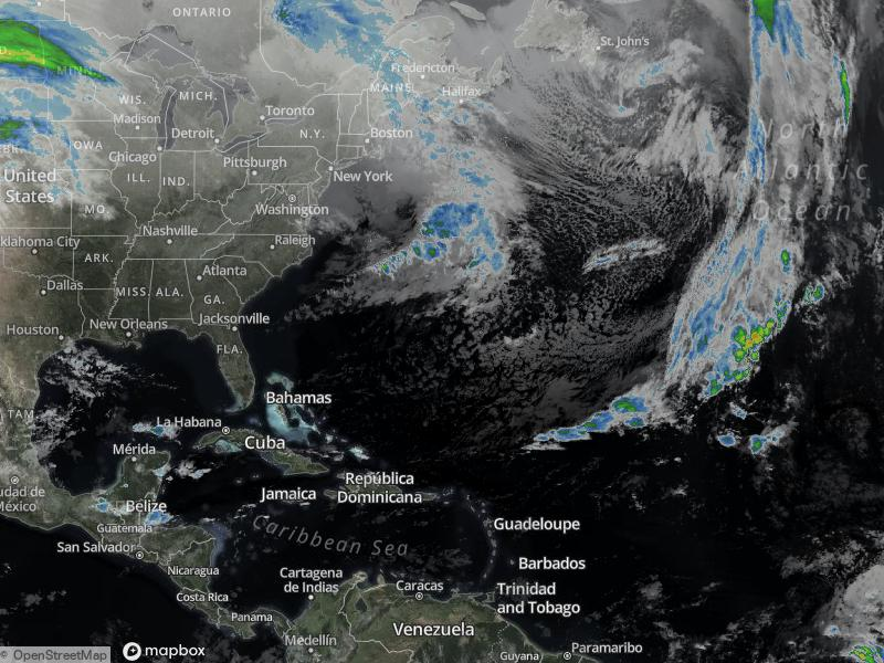 Atlantic Infrared Satellite