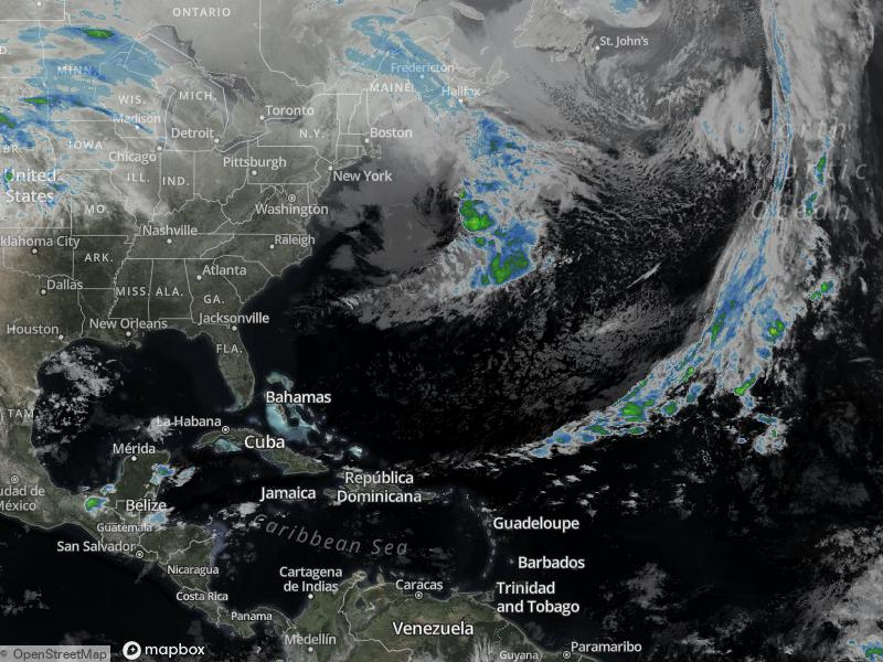 Atlantic Infrared Satellite