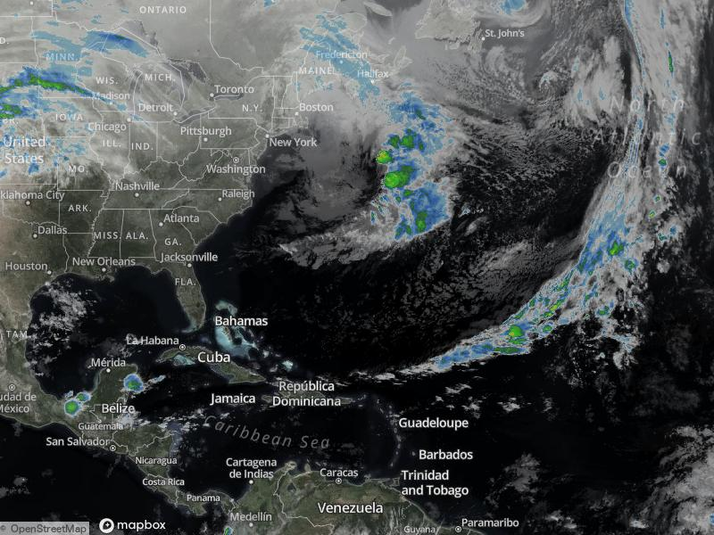 Atlantic Infrared Satellite