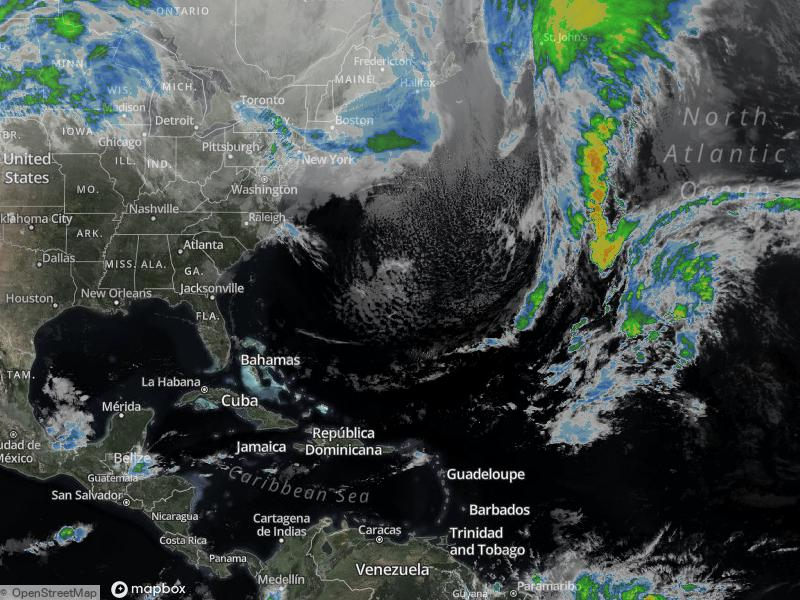 Atlantic Infrared Satellite