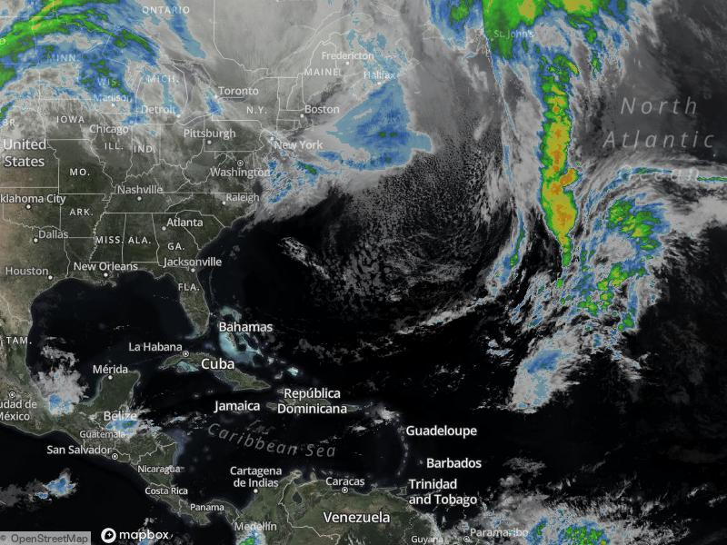Atlantic Infrared Satellite