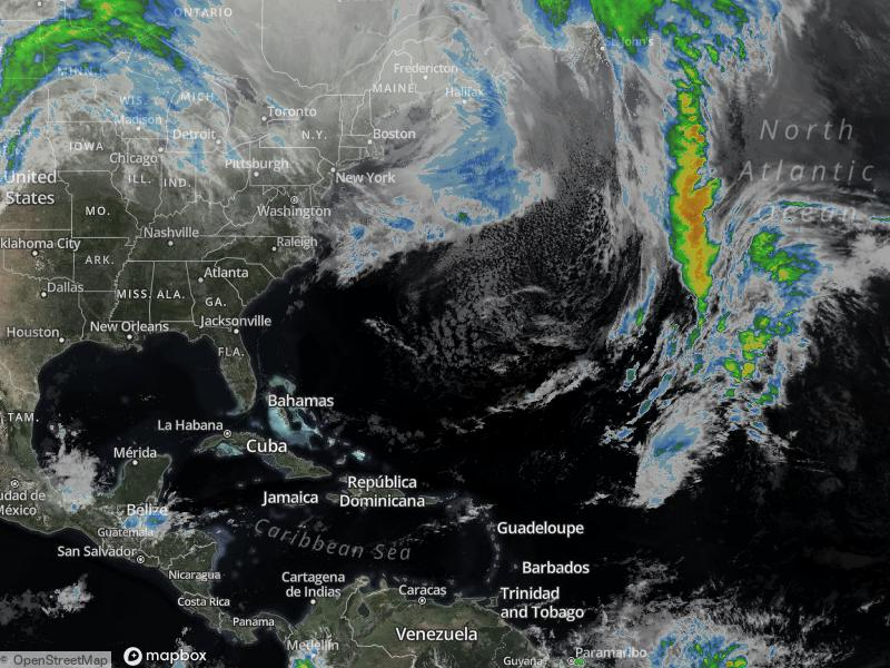 Atlantic Infrared Satellite