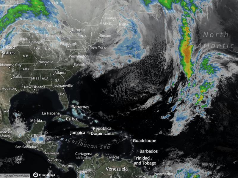 Atlantic Infrared Satellite