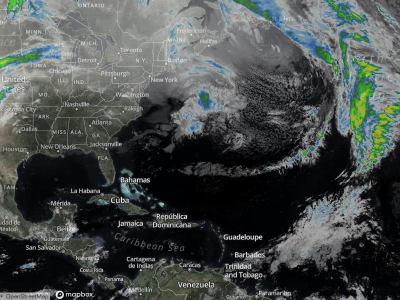 Atlantic Infrared Satellite
