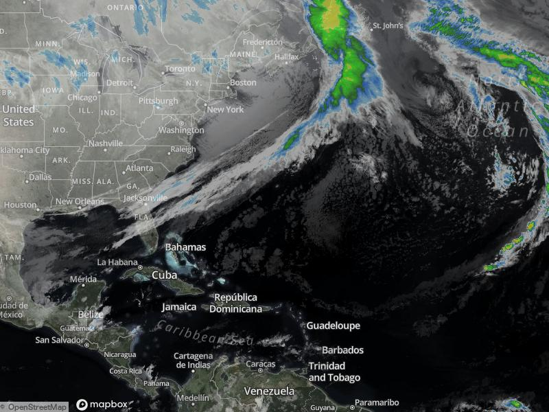 Atlantic Infrared Satellite