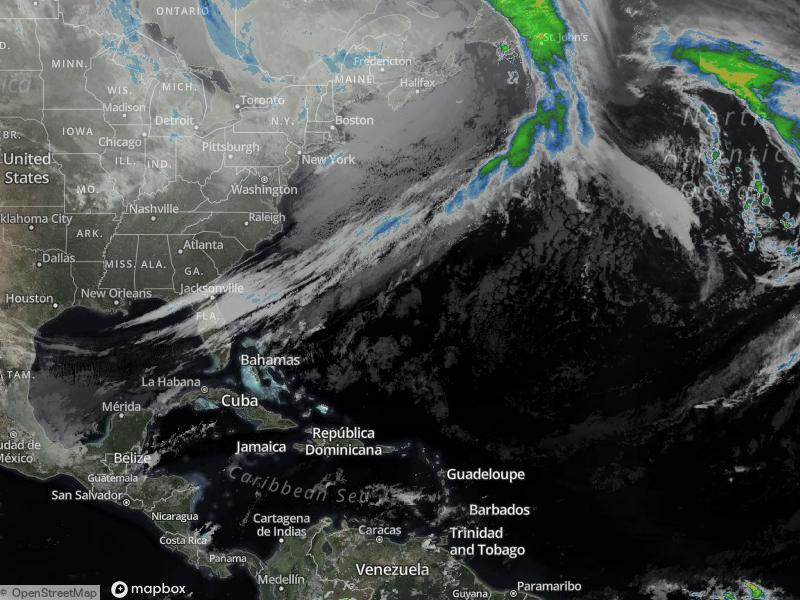 Atlantic Infrared Satellite