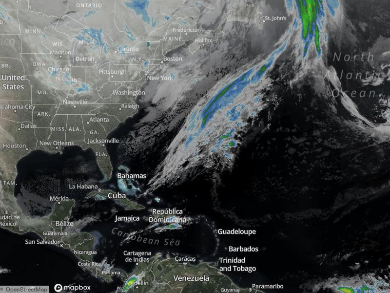 Atlantic Infrared Satellite