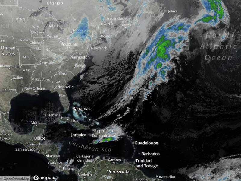 Atlantic Infrared Satellite