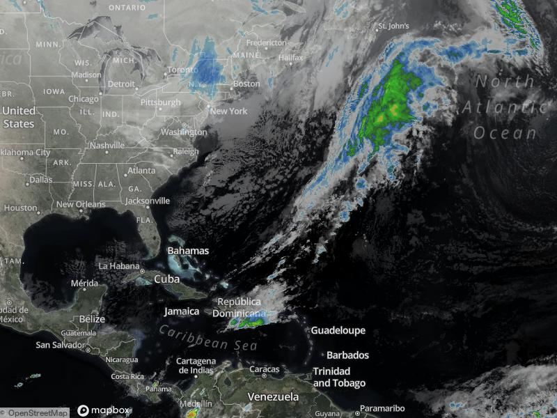 Atlantic Infrared Satellite