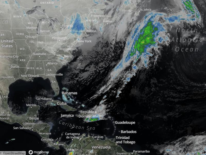 Atlantic Infrared Satellite