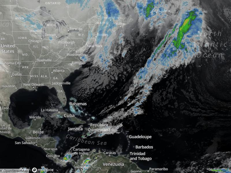 Atlantic Infrared Satellite