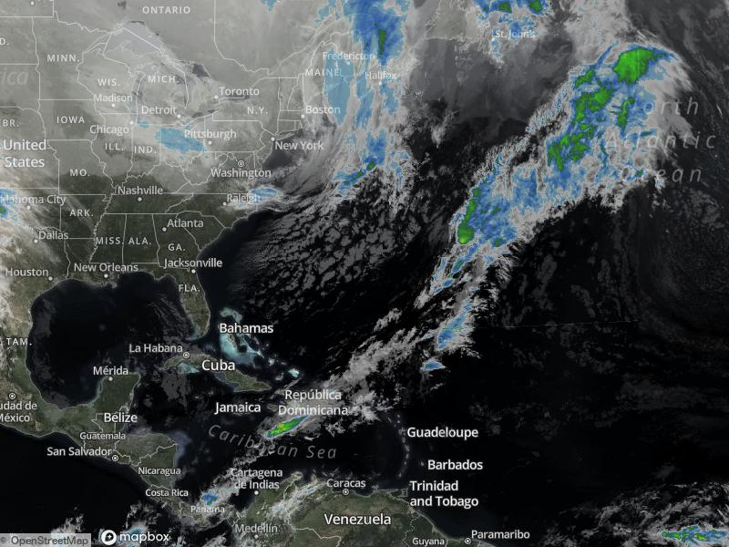 Atlantic Infrared Satellite