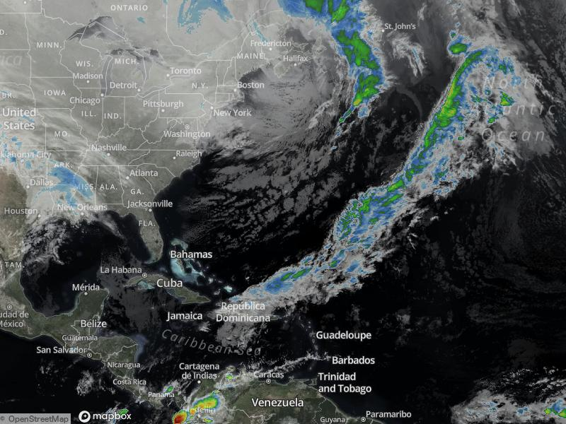 Atlantic Infrared Satellite