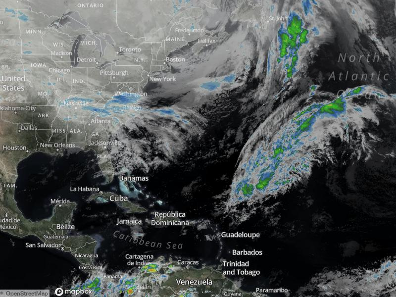 Atlantic Infrared Satellite