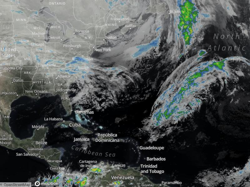 Atlantic Infrared Satellite