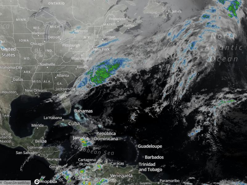 Atlantic Infrared Satellite