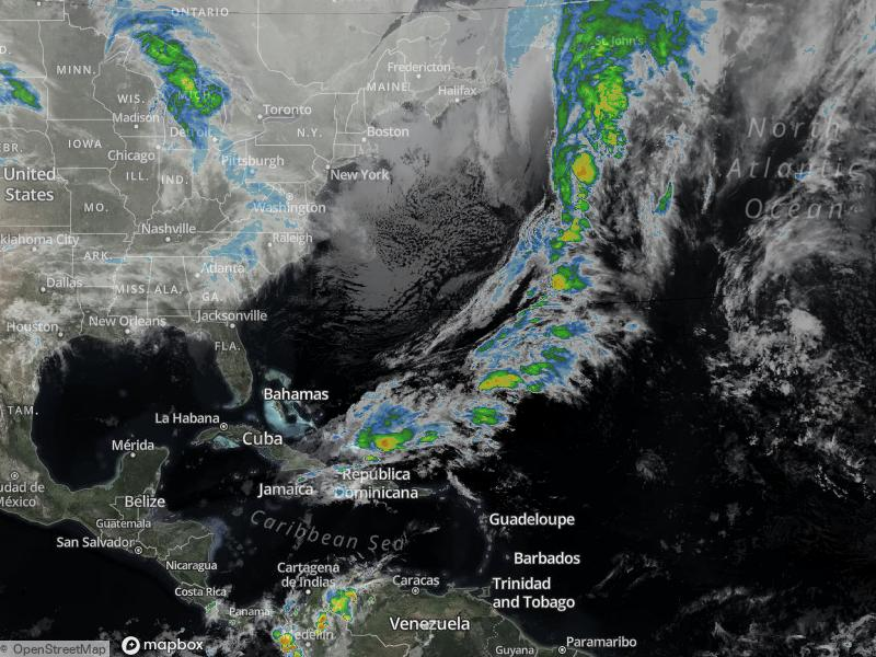 Atlantic Infrared Satellite