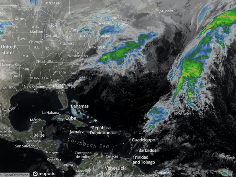 Atlantic Infrared Satellite