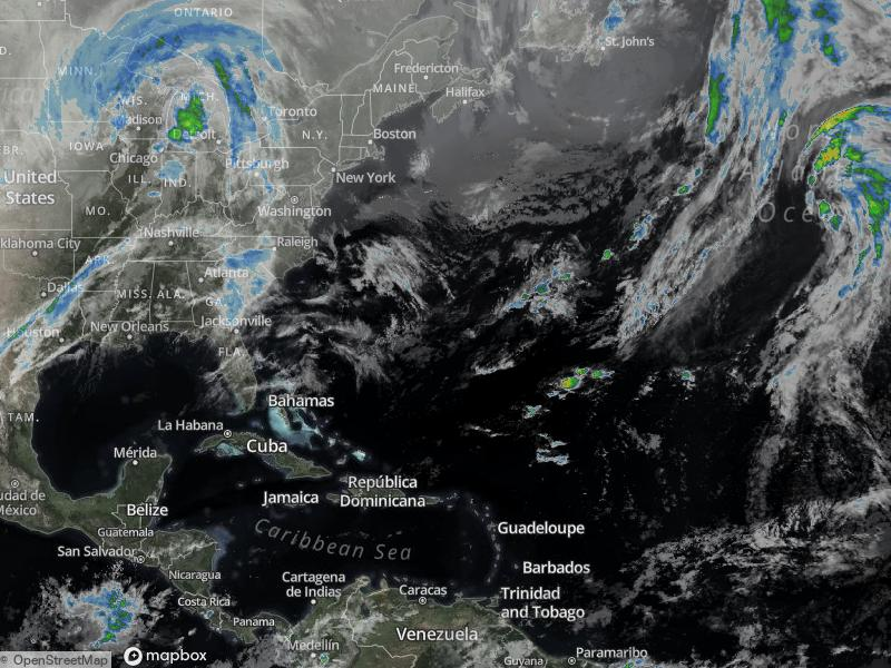 Atlantic Infrared Satellite