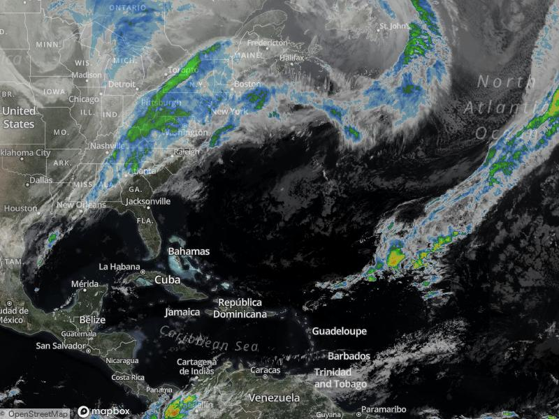 Atlantic Infrared Satellite