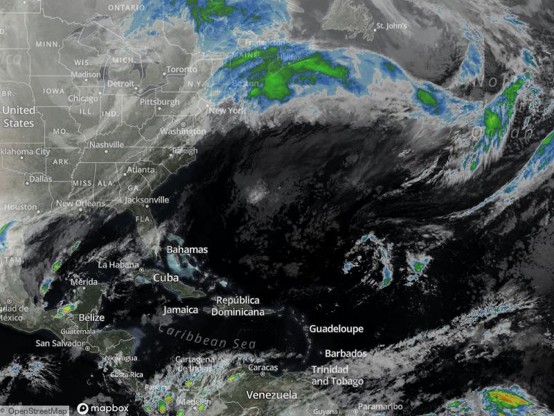 Atlantic Infrared Satellite