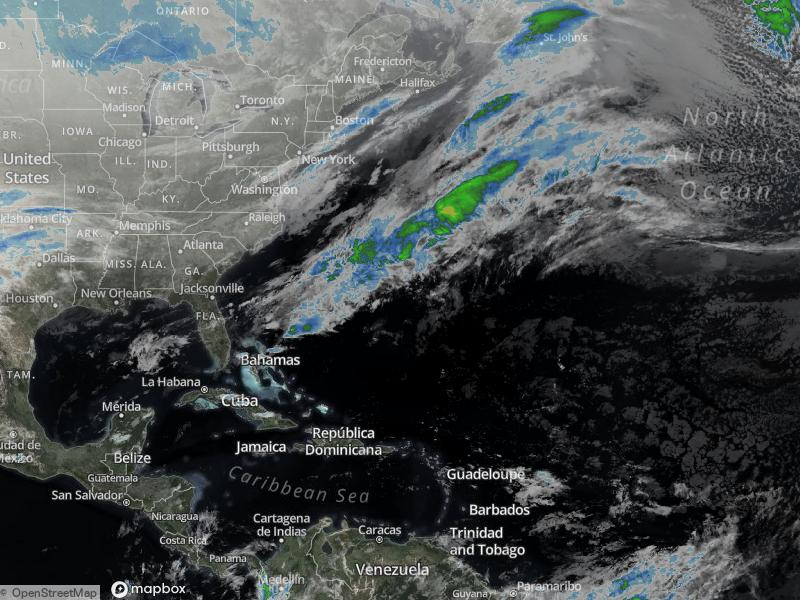 Atlantic Infrared Satellite