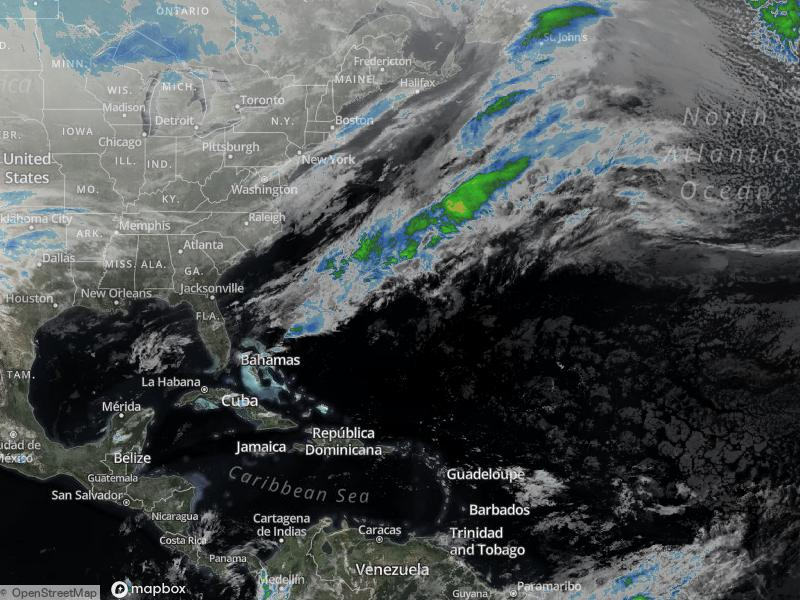 Atlantic Infrared Satellite