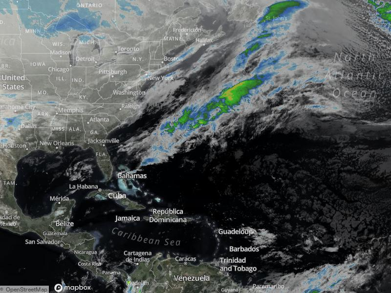 Atlantic Infrared Satellite