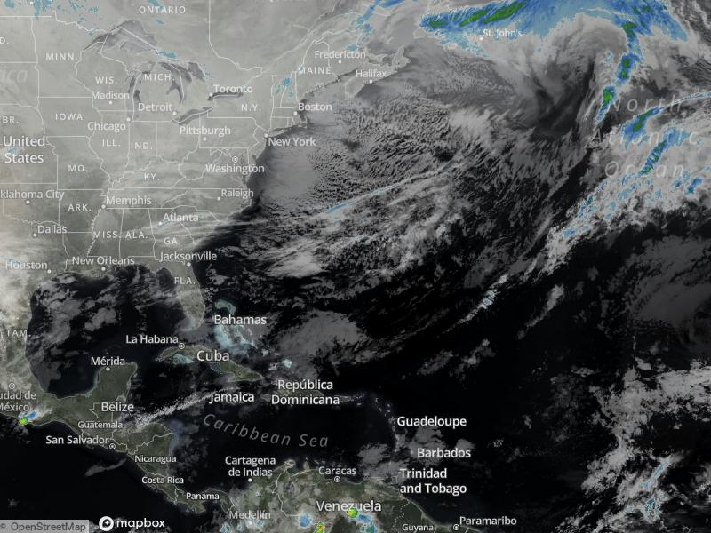 Atlantic Infrared Satellite