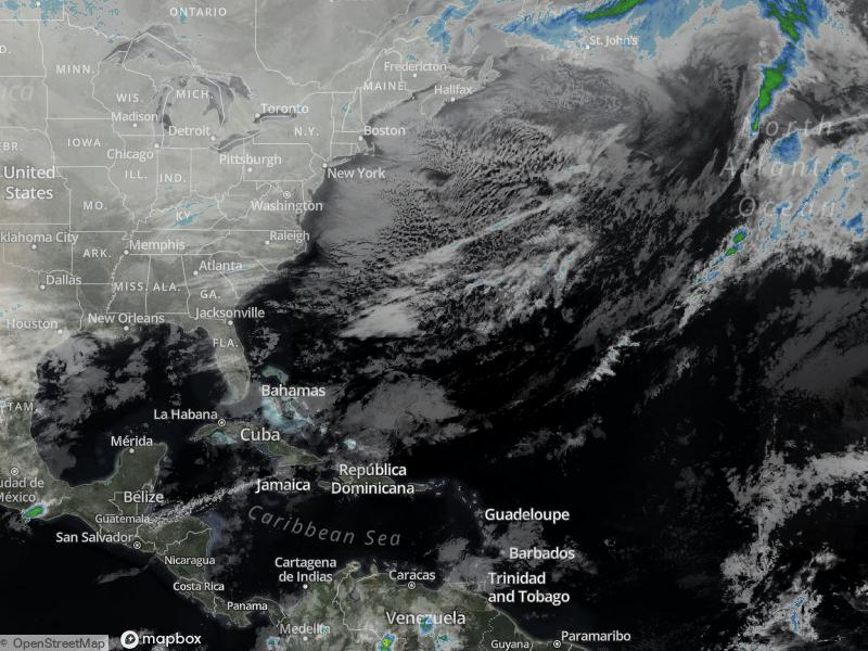 Atlantic Infrared Satellite