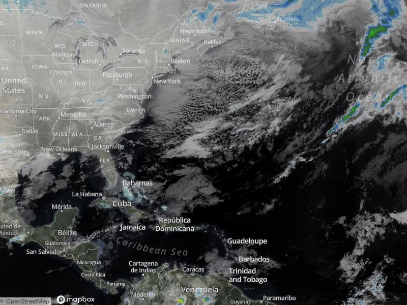 Atlantic Infrared Satellite