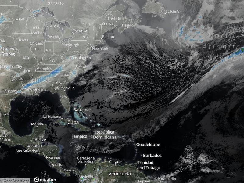Atlantic Infrared Satellite