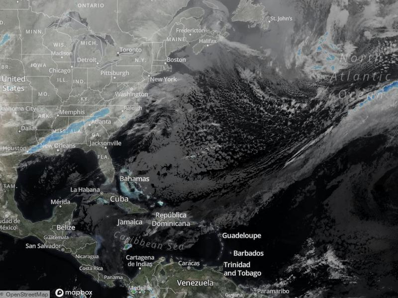 Atlantic Infrared Satellite