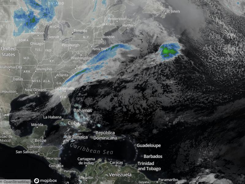 Atlantic Infrared Satellite