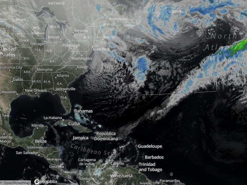 Atlantic Infrared Satellite
