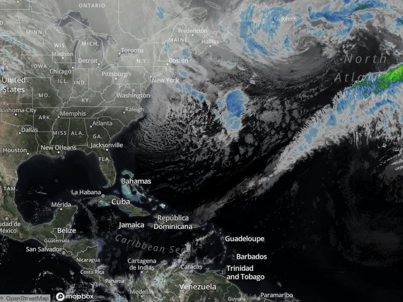 Atlantic Infrared Satellite