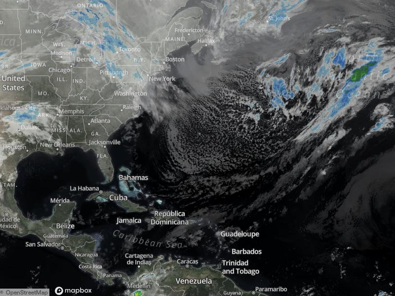 Atlantic Infrared Satellite