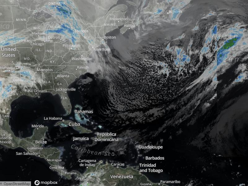 Atlantic Infrared Satellite